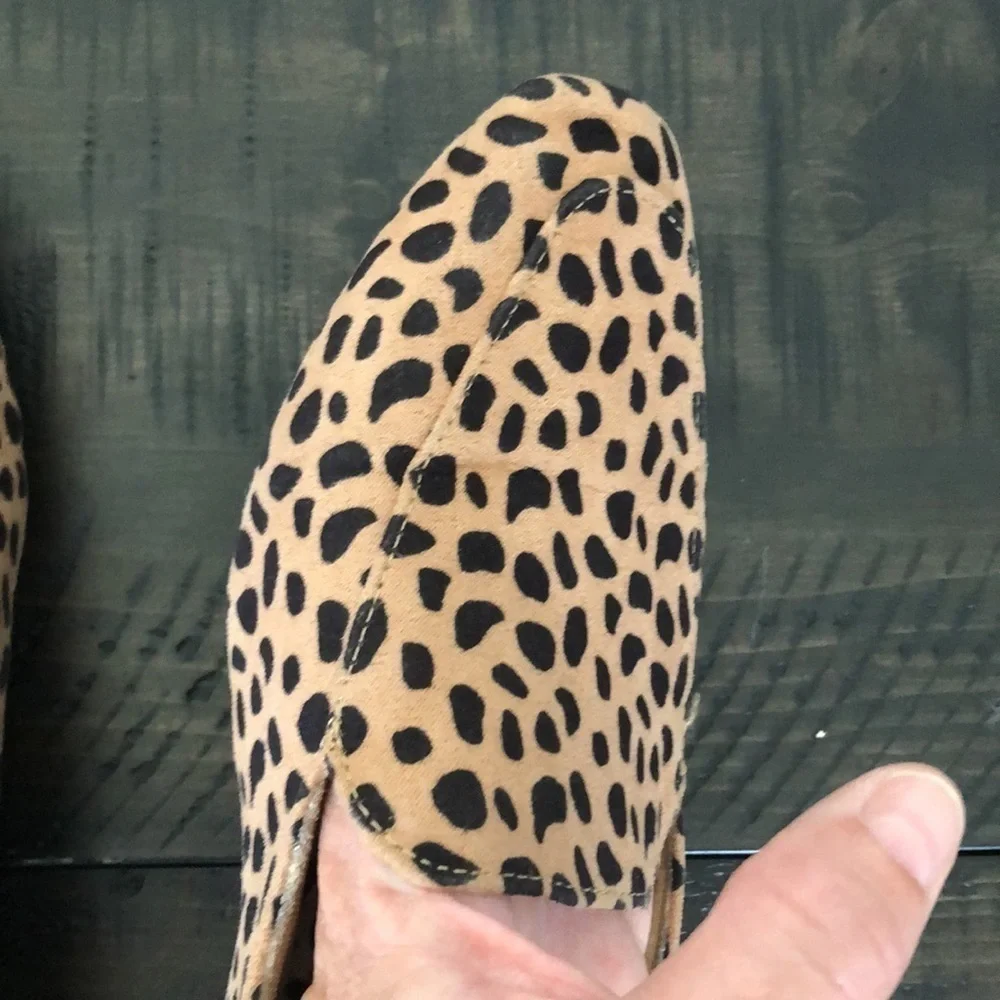 SHELN Cheetah Printed Loafers